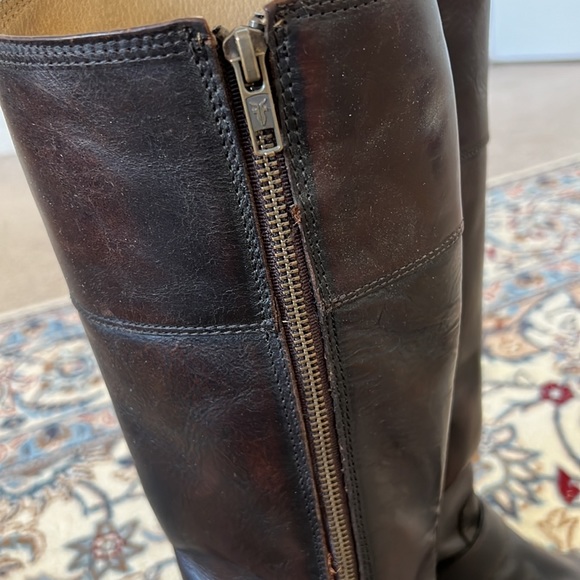 Frye Melissa Harness Riding Boots size 7 - Picture 4 of 9